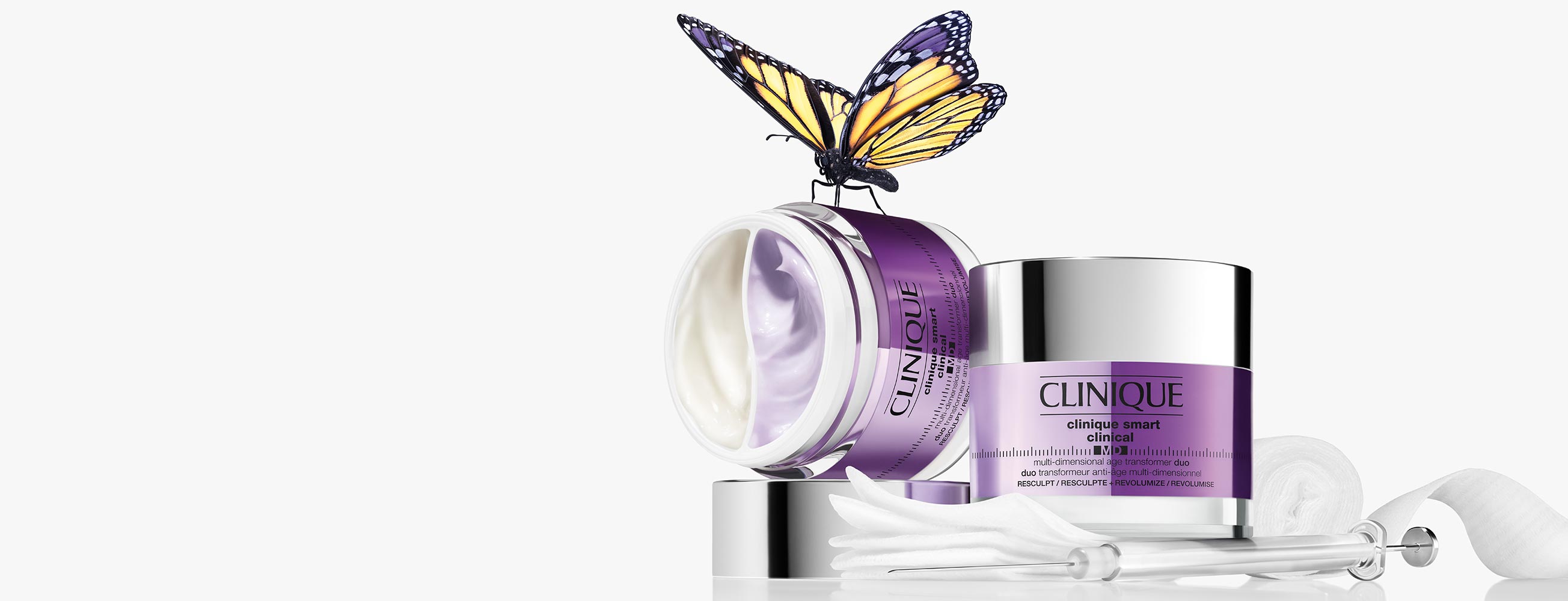 Sculpted and youthful.