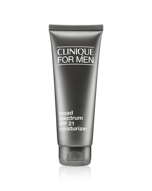 Clinique For Men™ Broad Spectrum SPF 21 Moisturizer, Lightweight, oil-free hydration plus daily UVA/UVB protection. Absorbs quickly.&lt;br&gt;&lt;br&gt;Category: Skincare