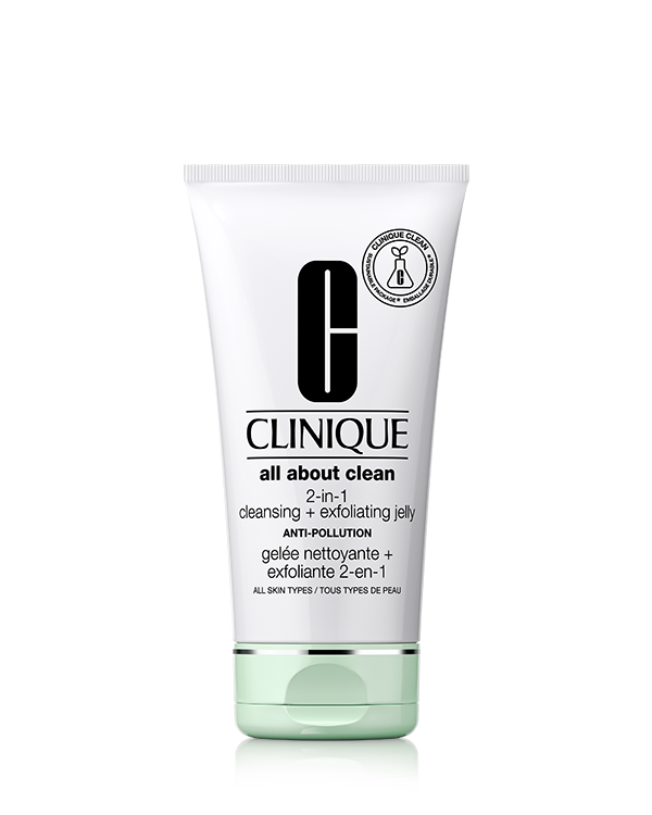 All About Clean™ 2-In-1 Cleansing + Exfoliating Jelly, Gentle deep-cleaning jelly with salicylic acid removes pollution and other impurities. &lt;br&gt;&lt;br&gt;Category: Skincare