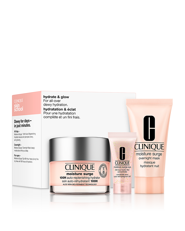Hydrate &amp; Glow: Moisture Surge™ Skincare Set, For all-over dewy hydration.&lt;br&gt;&lt;br&gt;Category: Skincare